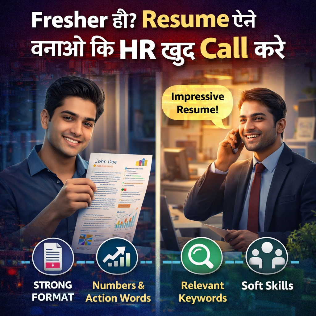 Fresher Ho? Resume Aise Banao Ki HR Khud Call Kare