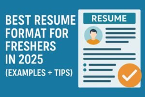 How to Make a Resume for 12th Pass Freshers?