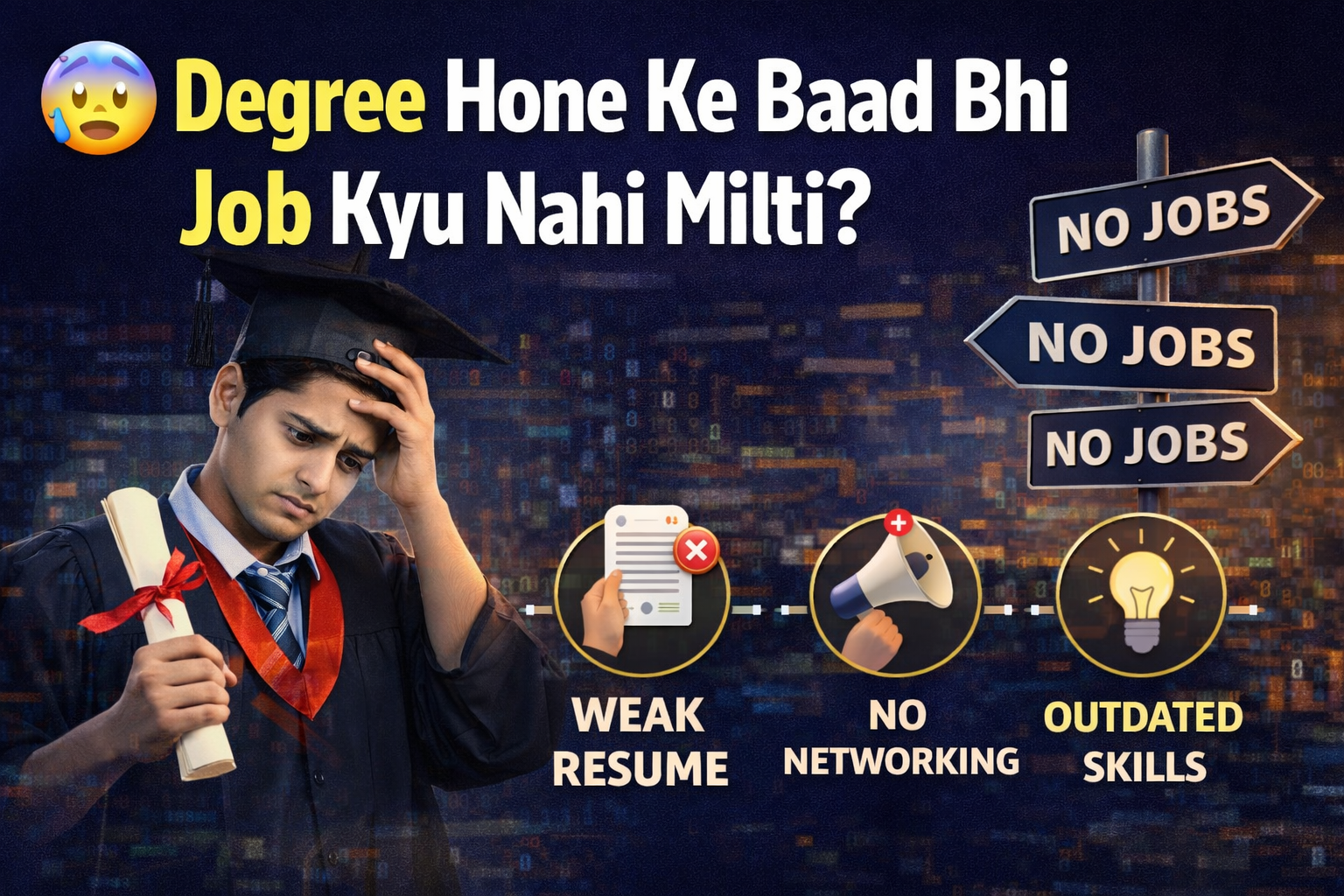 😨 Degree Hone Ke Baad Bhi Job Kyu Nahi Milti?